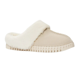 Tulip Faux Fur Trimmed Slippers in kit at ooh la la! in Grapevine TX 76051