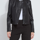 Lysse Millicent Perforated Vegan Leather Jacket at Ooh La La! in Grapevine TX 76051