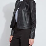 Lysse Millicent Perforated Vegan Leather Jacket at Ooh La La! in Grapevine TX 76051