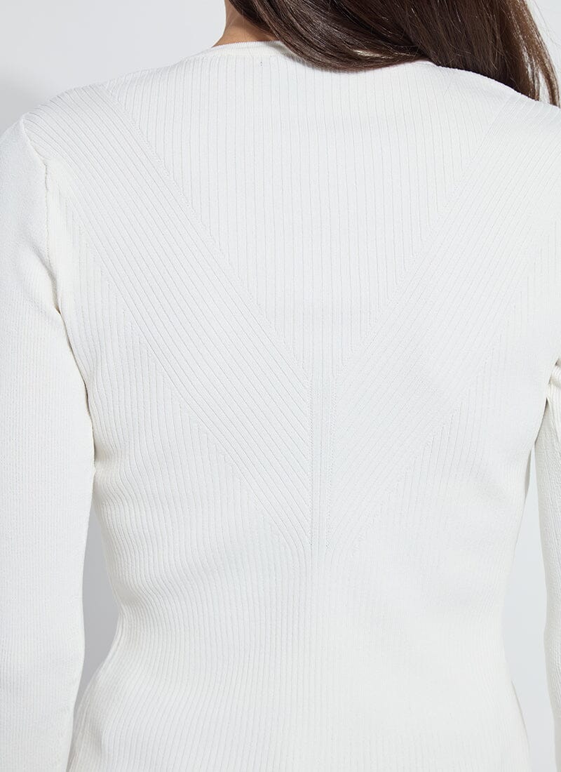 Lysse Adette V-Neck Ribbed Longsleeve at Ooh La La! in Grapevine TX 76051