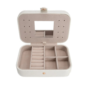 Travel Jewelry Organizer in pearl white at ooh la la! in Grapevine TX 76051