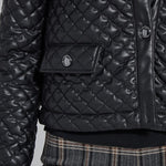 Lysse Aurelle Quilted Vegan Leather Jacket at ooh la la! in Grapevine TX 76051