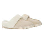 Tulip Faux Fur Trimmed Slippers in kit at ooh la la! in Grapevine TX 76051