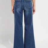 Lysse Iris Wide Leg Everyday Denim Jeans - Dark Midwash at ooh la la! in Grapevine TX 76051