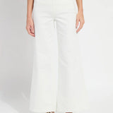 Lysse Iris Wide Leg Everyday Denim Jeans - Ecru White at ooh la la! in Grapevine TX 76051