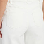 Lysse Iris Wide Leg Everyday Denim Jeans - Ecru White at ooh la la! in Grapevine TX 76051