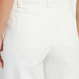Lysse Iris Wide Leg Everyday Denim Jeans - Ecru White at ooh la la! in Grapevine TX 76051