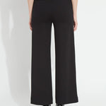 Lysse Nadia Zip Front Ponte Trouser in black at ooh la la! in Grapevine TX 76051