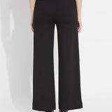 Lysse Nadia Zip Front Ponte Trouser in black at ooh la la! in Grapevine TX 76051
