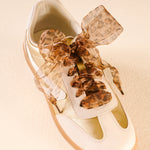 Step it Up Shoelaces in sheer cheetah at ooh la la! in Grapevine TX 76051