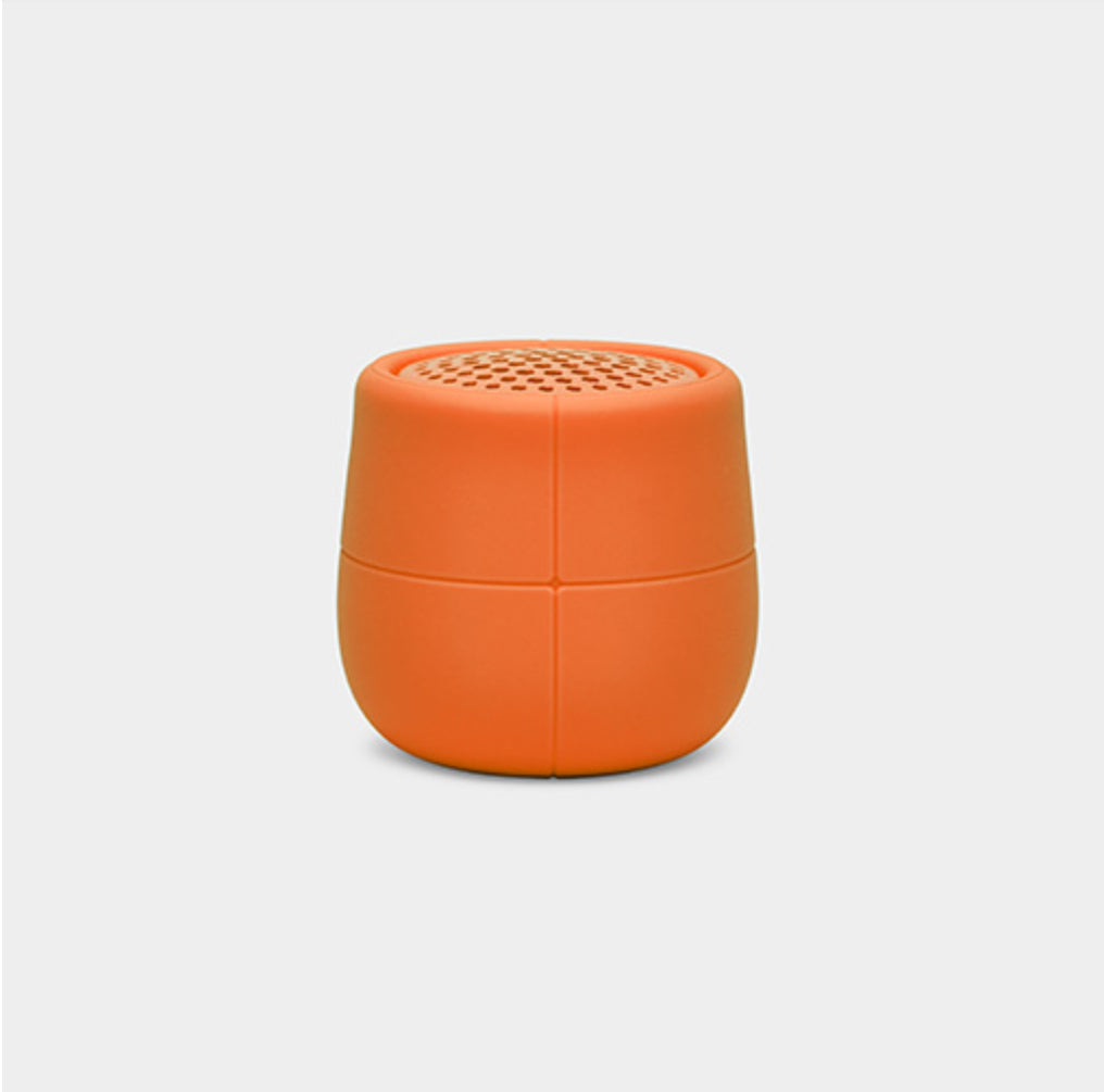 Lexon Mino X Waterproof Speaker - Orange at ooh la la! in Grapevine TX 76051