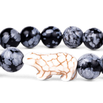 The Fahlo Venture Bracelet - Polar Bear in papillae stone at ooh la la! in Grapevine TX 76051