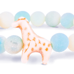The Fahlo Trek Bracelet - Giraffe in sky stone at ooh la la! in Grapevine TX 76051