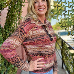 Adore Multi Color Sweater at Ooh La La! in Grapevine TX 76051
