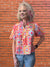 THML Puff Sleeve Print Top at ooh la la! in Grapevine TX 76051