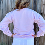 Paintbrush Heart Sweatshirt in pink at ooh la la! in Grapevine TX 76051