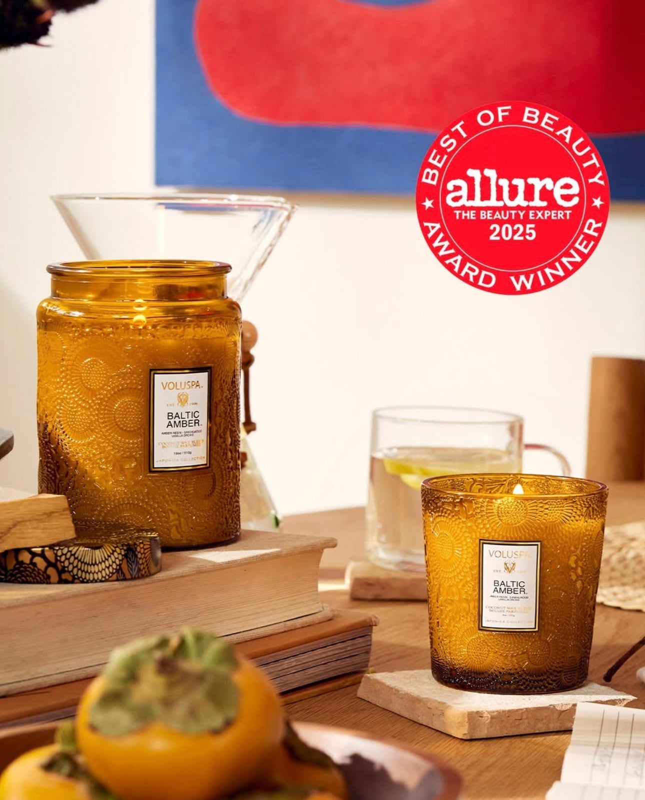 Voluspa Baltic Amber 18 oz Jar Candle at ooh la la! in Grapevine TX 76051