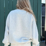 America 1776 Applique Oversized Dolman Sweatshirt
