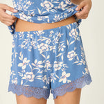 PJ Salvage Flora Dreams Twilight Garden Cami & Short PJ Set - 3