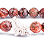 The Fahlo Excursion Bracelet - Lion in sahara stone at ooh la la! in Grapevine TX 76051