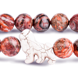 The Fahlo Excursion Bracelet - Lion in sahara stone at ooh la la! in Grapevine TX 76051