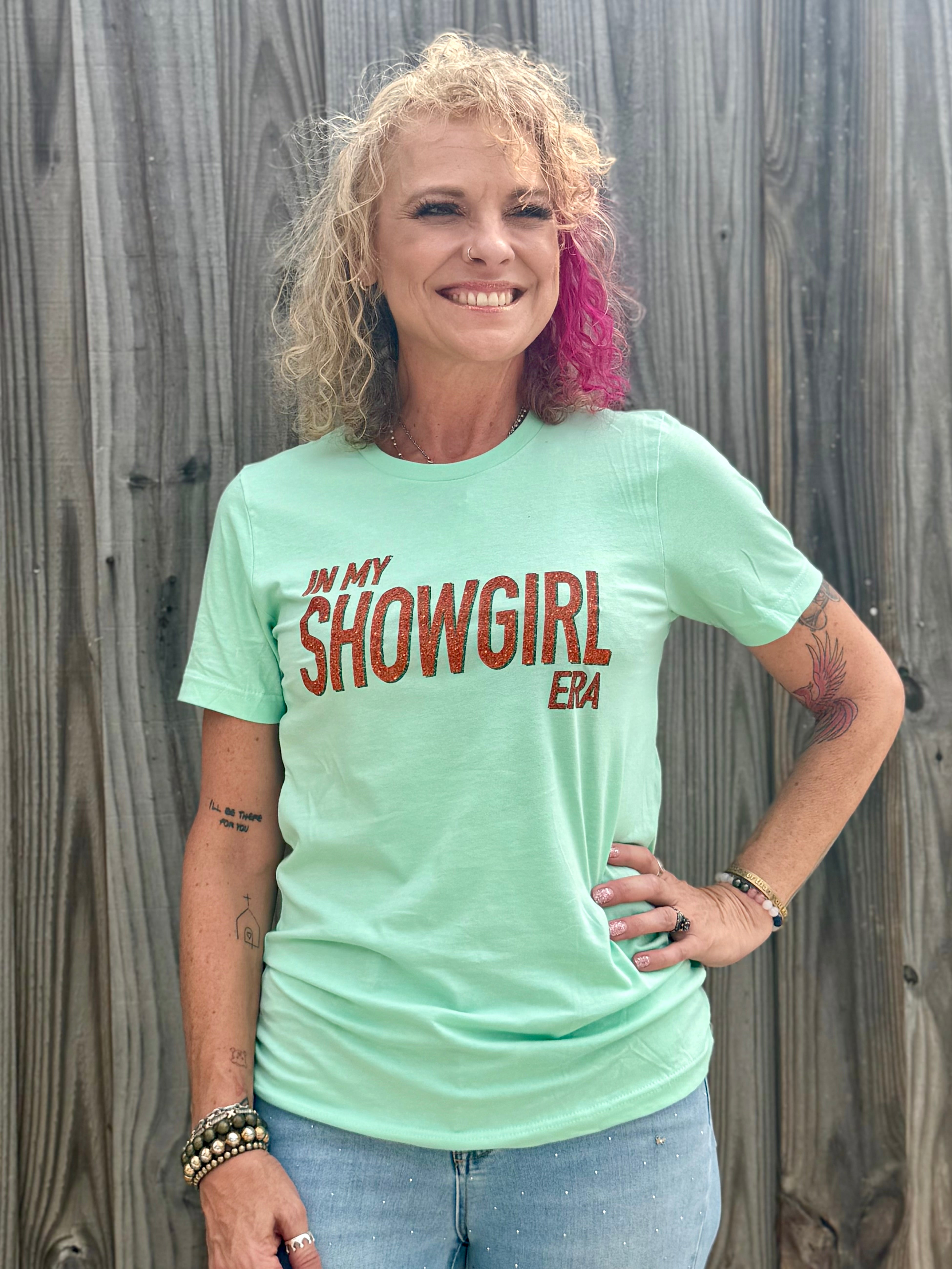 In My Showgirl Era Tee at ooh la la! in Grapevine TX 76051