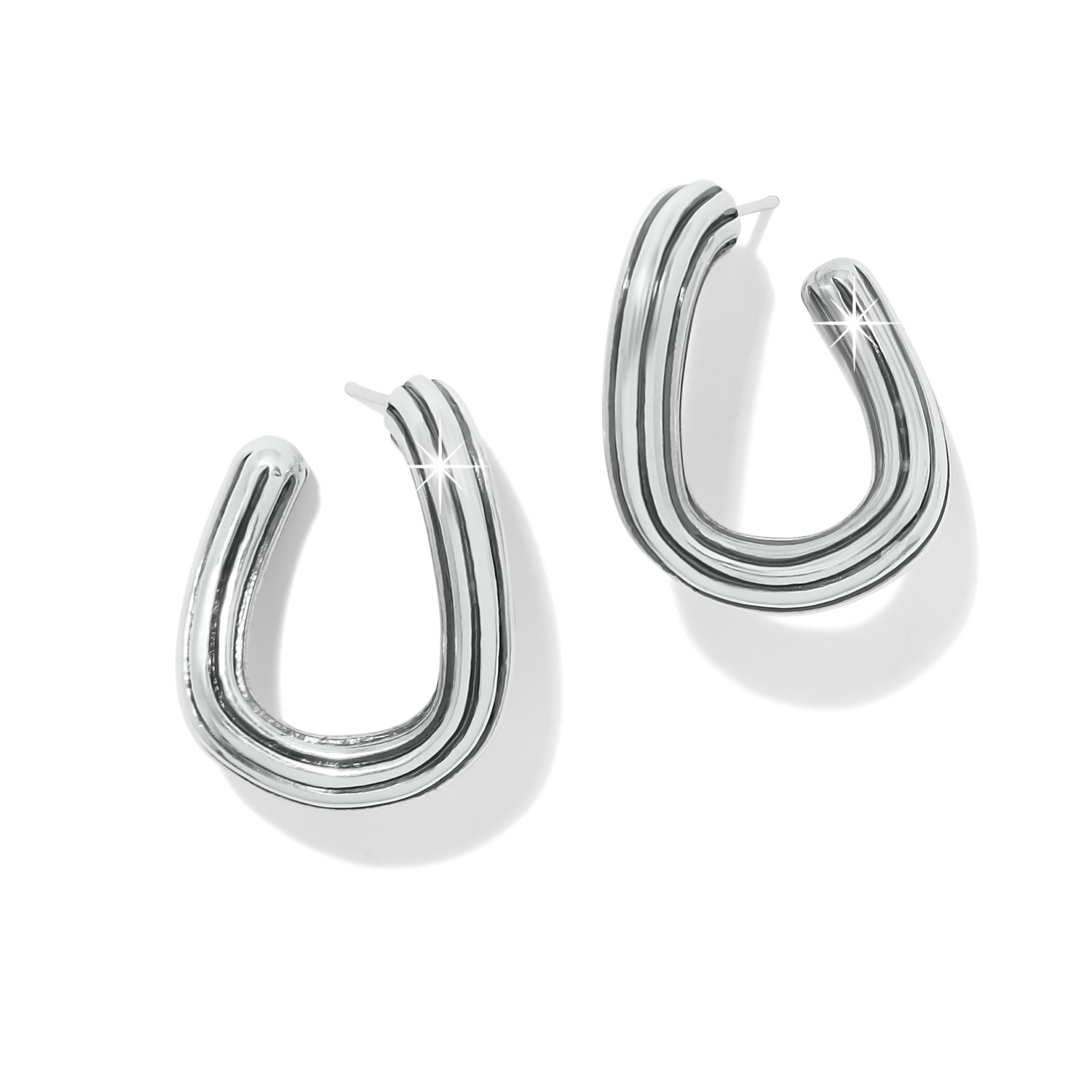 Brighton Ferrara Eterna Post Earrings Silver at Ooh La La! in Grapevine TX 76051