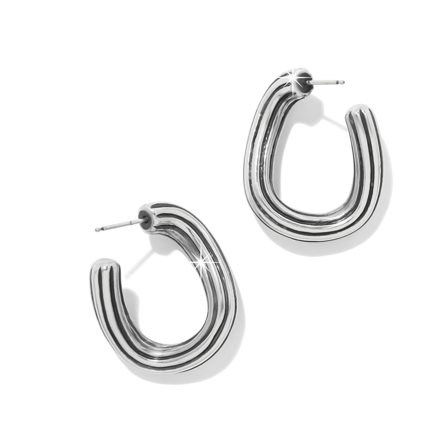 Brighton Ferrara Eterna Post Earrings Silver