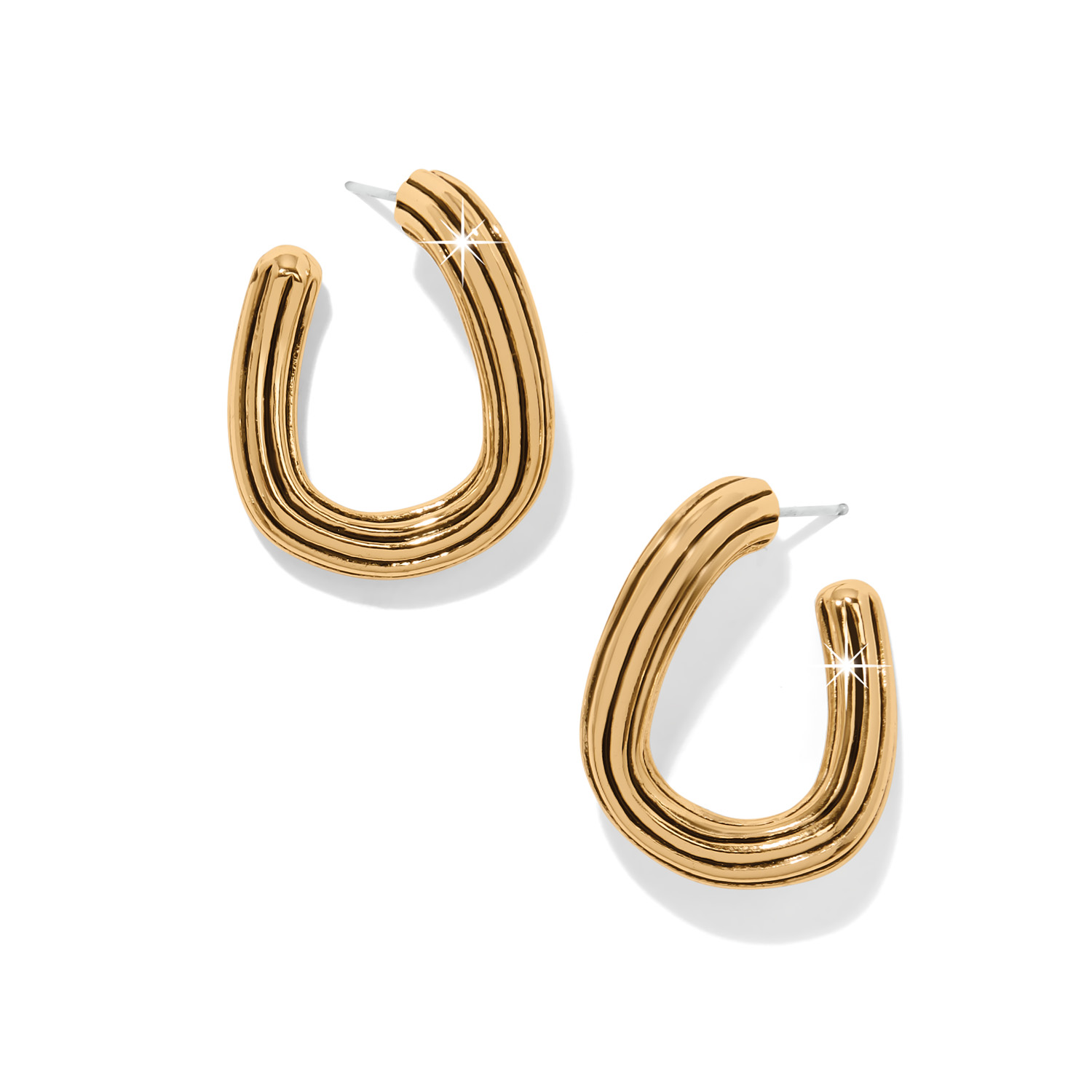 Brighton Ferrara Eterna Post Earrings Gold at Ooh La La! in Grapevine TX 76051