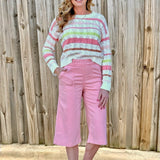Tencel Capri Pants - 1