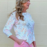 Soft Floral Pullover Sweater - 2