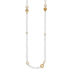 Brighton One Heart Pearl Long Necklace at ooh la la! in Grapevine TX 76051