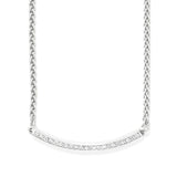 Brighton Meridian Geo Bar Silver Necklace at ooh la la! in Grapevine TX 76051