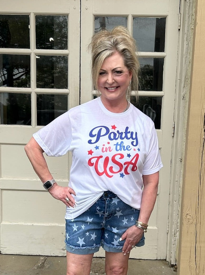 Party in the USA Tee at ooh la la! in Grapevine TX 76051