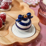 Nora Fleming Mini: Deck the Halls - Blue at ooh la la! in Grapevine TX 76051