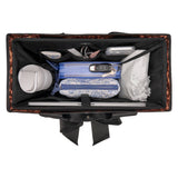 Case-Mate black tote bag organizer insert with multiple compartments and zipper pocket at ooh la la! in Grapevine TX 76051