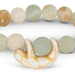 The Fahlo Wander Bracelet - Sloth in sky stone at ooh la la! in Grapevine TX 76051