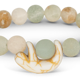 The Fahlo Wander Bracelet - Sloth in sky stone at ooh la la! in Grapevine TX 76051
