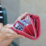 Eleanor Wallet in red at ooh la la in Grapevine TX 76051