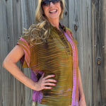 Wild Orchid Cap Sleeve Hi-Lo Top at ooh la la! in Grapevine TX 76051