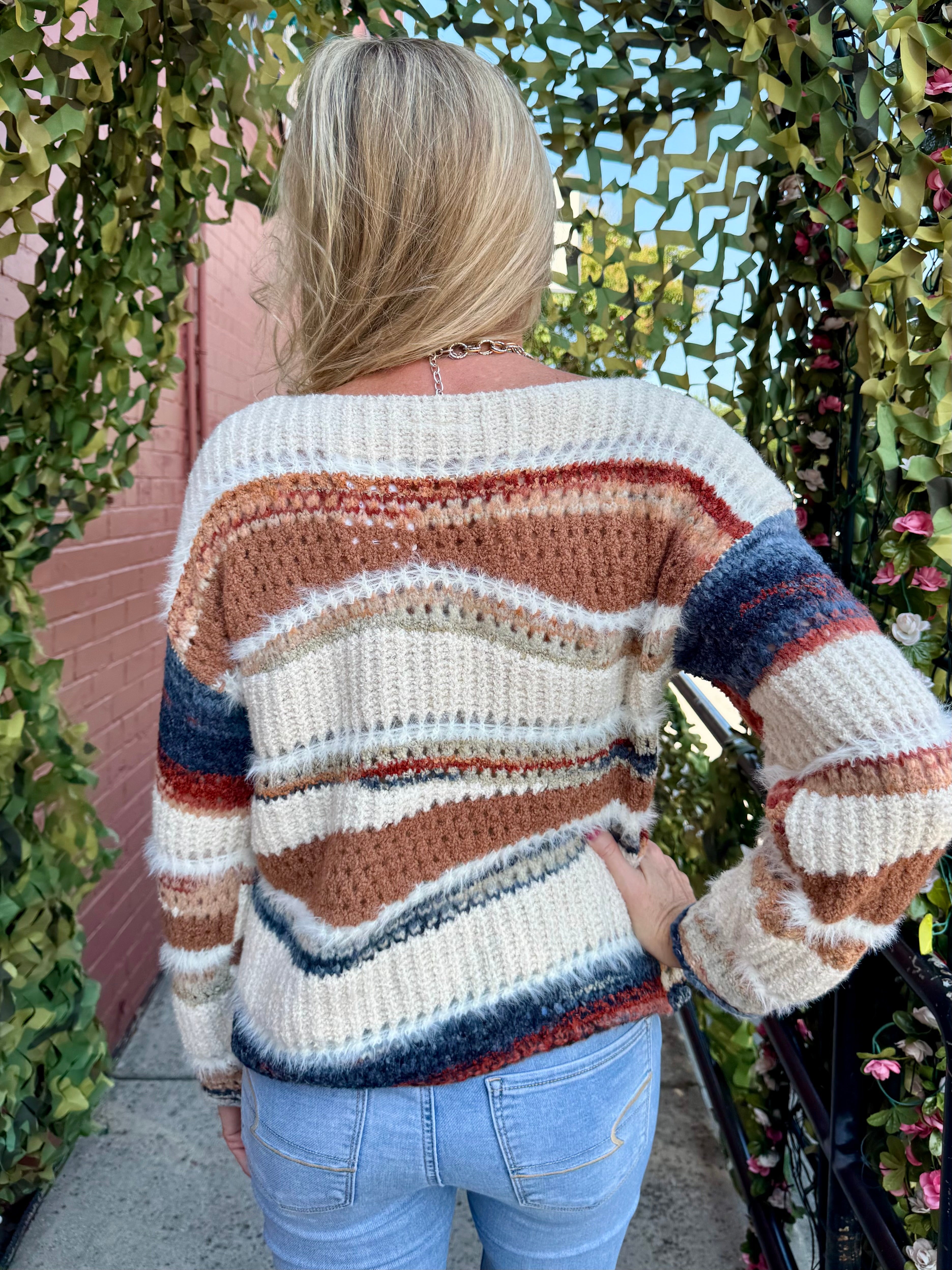 Adore California Knit Sweater at Ooh La La! in Grapevine TX 76051