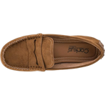 Corky's Penny for Your Thoughts Moccasin Loafer - Camel Faux Suede at ooh la la! in Grapevine TX 76051