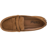 Corky's Penny for Your Thoughts Moccasin Loafer - Camel Faux Suede at ooh la la! in Grapevine TX 76051