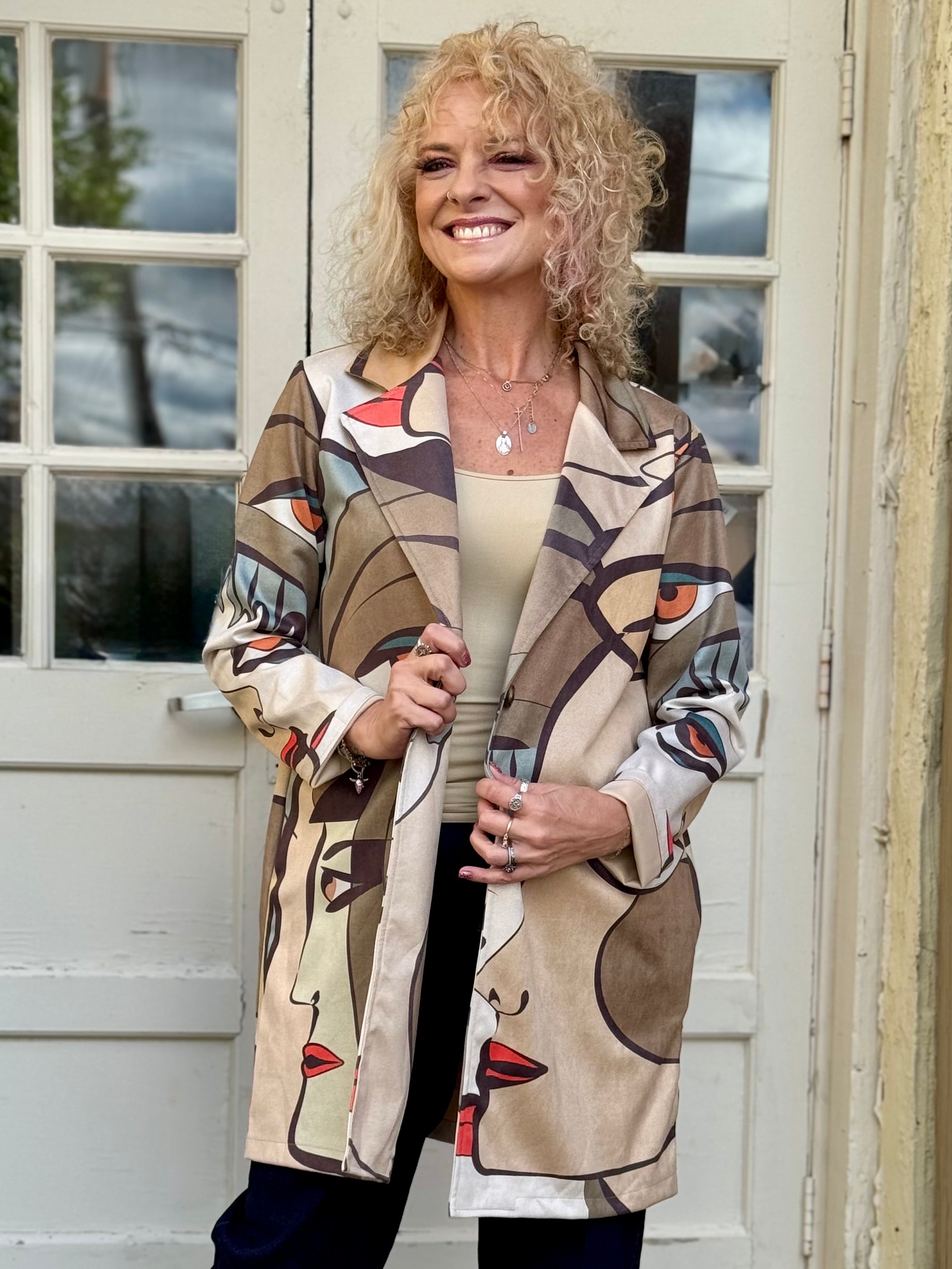 Faces Ultrasuede Coat at ooh la la! in Grapevine TX 76051