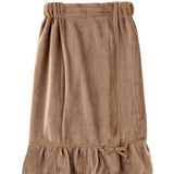 Plush Solid Spa Wrap - Mocha