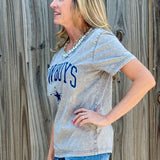 Dallas Cowboys Iconic Edge Relaxed Fit Tee at ooh la la! in Grapevine TX 76051