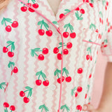 Cherry on Top Pajamas Shorts Set at ooh la la! in Grapevine TX 76051