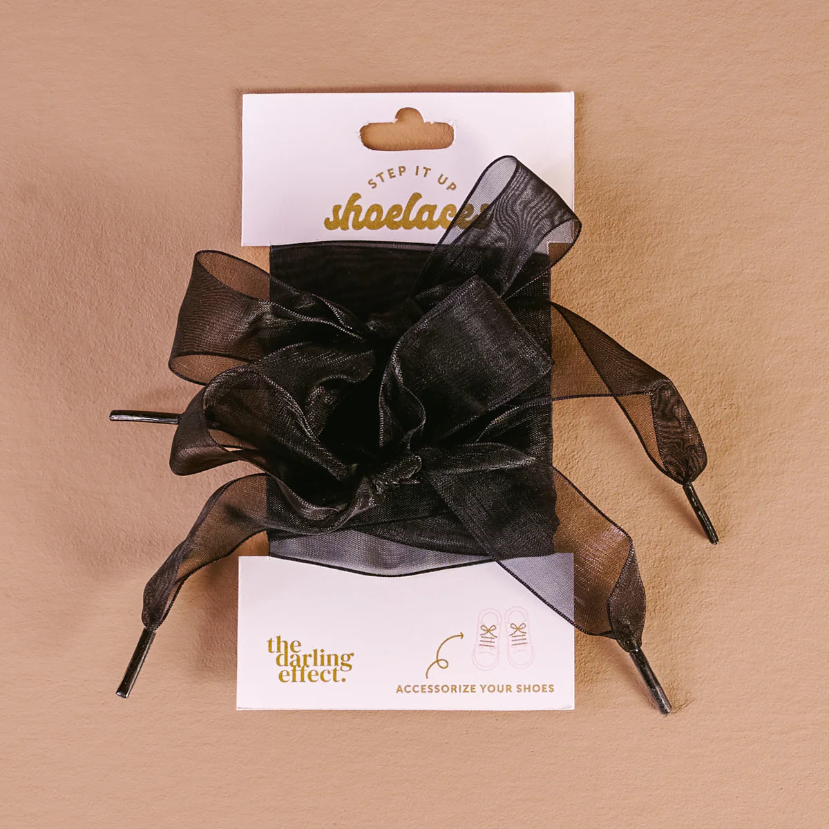 Step it Up Shoelaces in sheer black at ooh la la! in Grapevine TX 76051