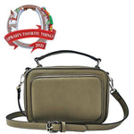 Kelsey Crossbody Bag in Army Green at ooh la la! in Grapevine TX 76051