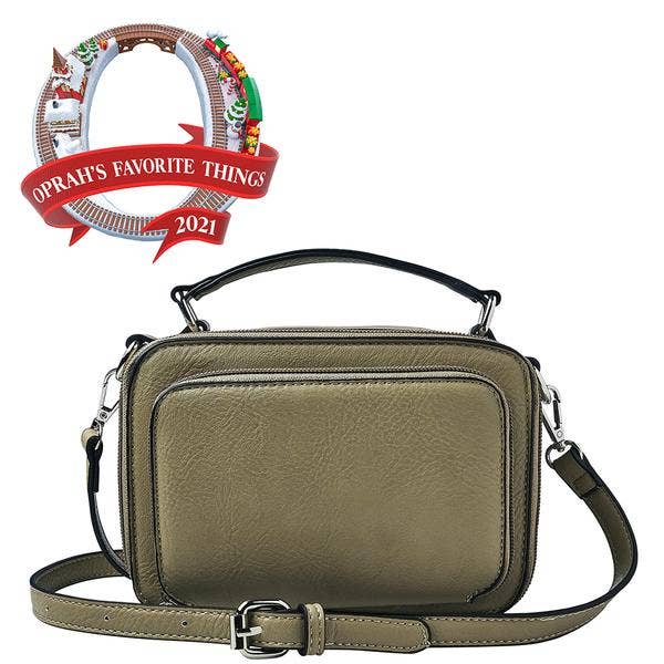 Kelsey Crossbody Bag in Army Green at ooh la la! in Grapevine TX 76051